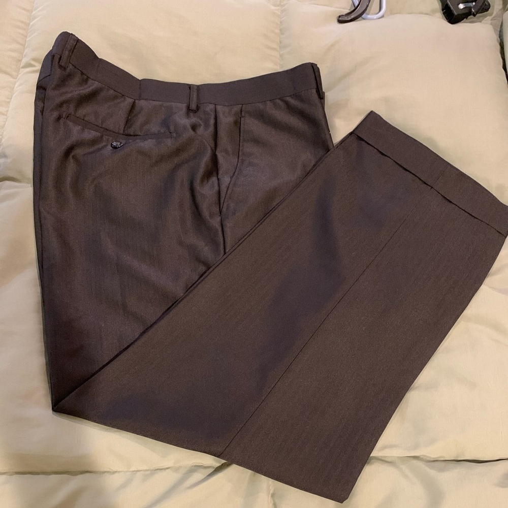 Vince Italiana Collezione Black CuffLeg Dress Pant​​​​​​​​​​​​​​​​​​​​